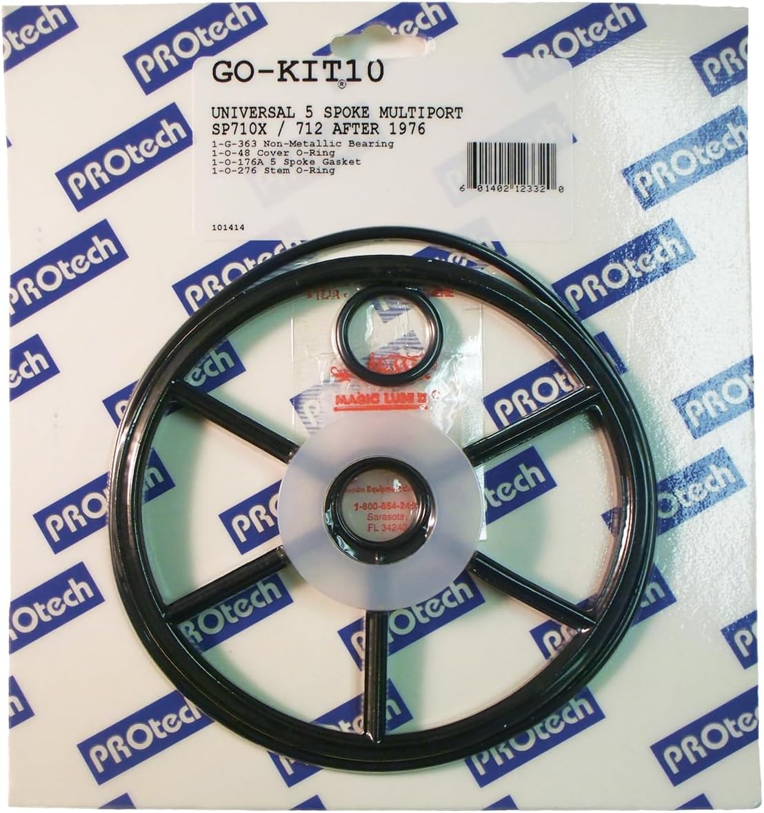 Aladdin Universal 5-Spoke Multiport Valve Rebuild Kit GO-KIT10 - product image