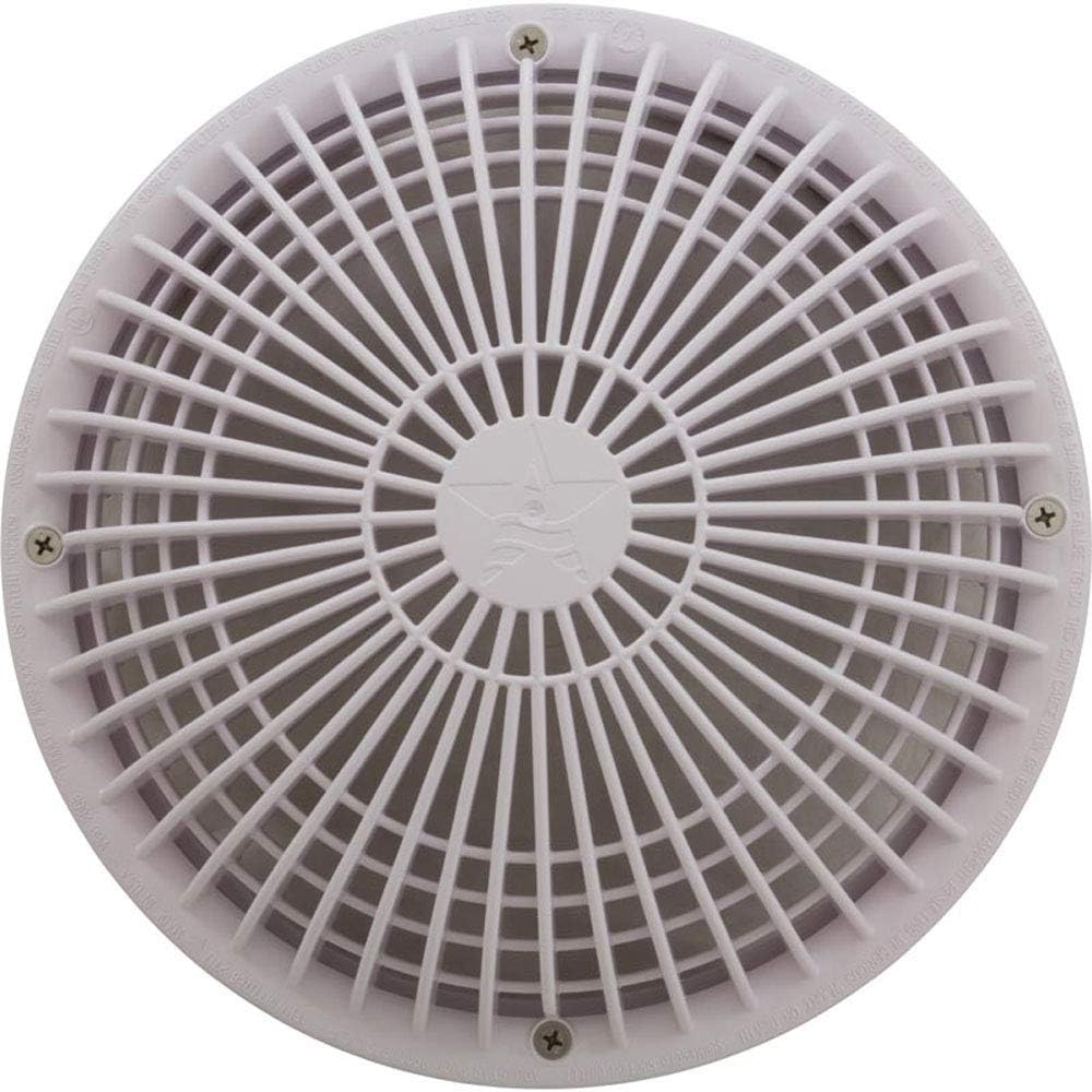 AquaStar 10" Round Color Choice Suction Outlet Cover with Screw Kit, Light Gray CC10103 - product image