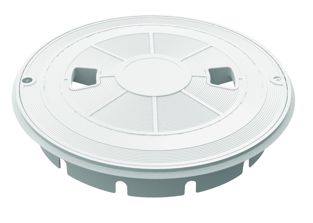 AquaStar FlowStar SKRT Round Skimmer Lid & Collar, Light Gray | SKRT103A-5 - product image