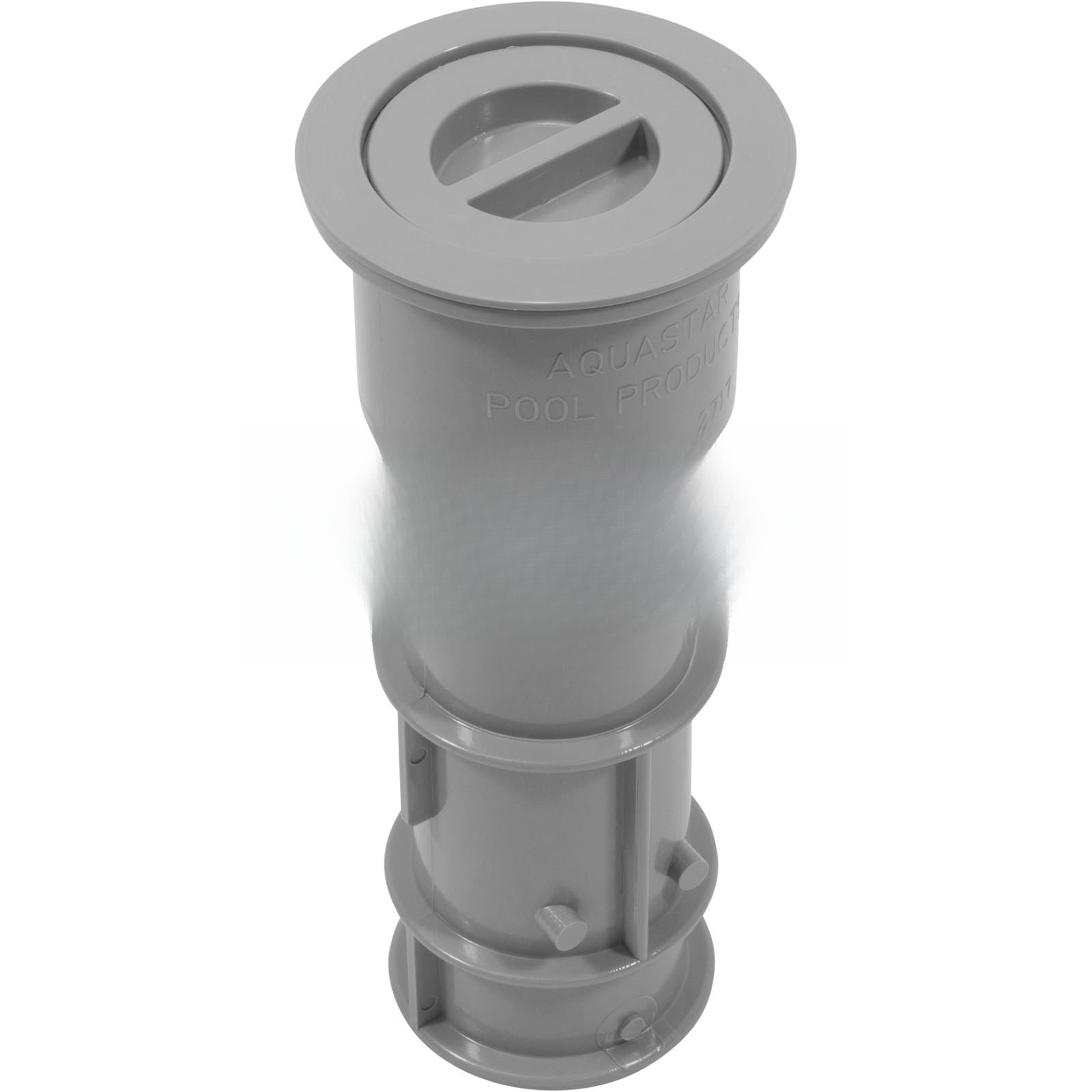 Aquastar 7-1/2" Umbrella Stand With Sleeve and Center Cap Plastic Light Gray US103 - product image