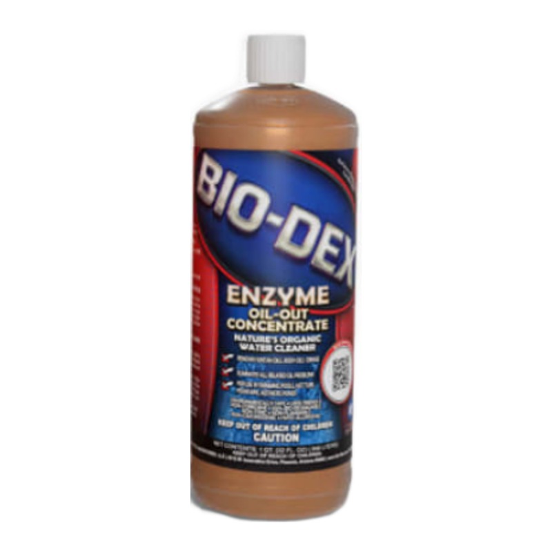 Bio-Dex Oil-Out Enzyme, 1 Quart Bottle, 12/Case
