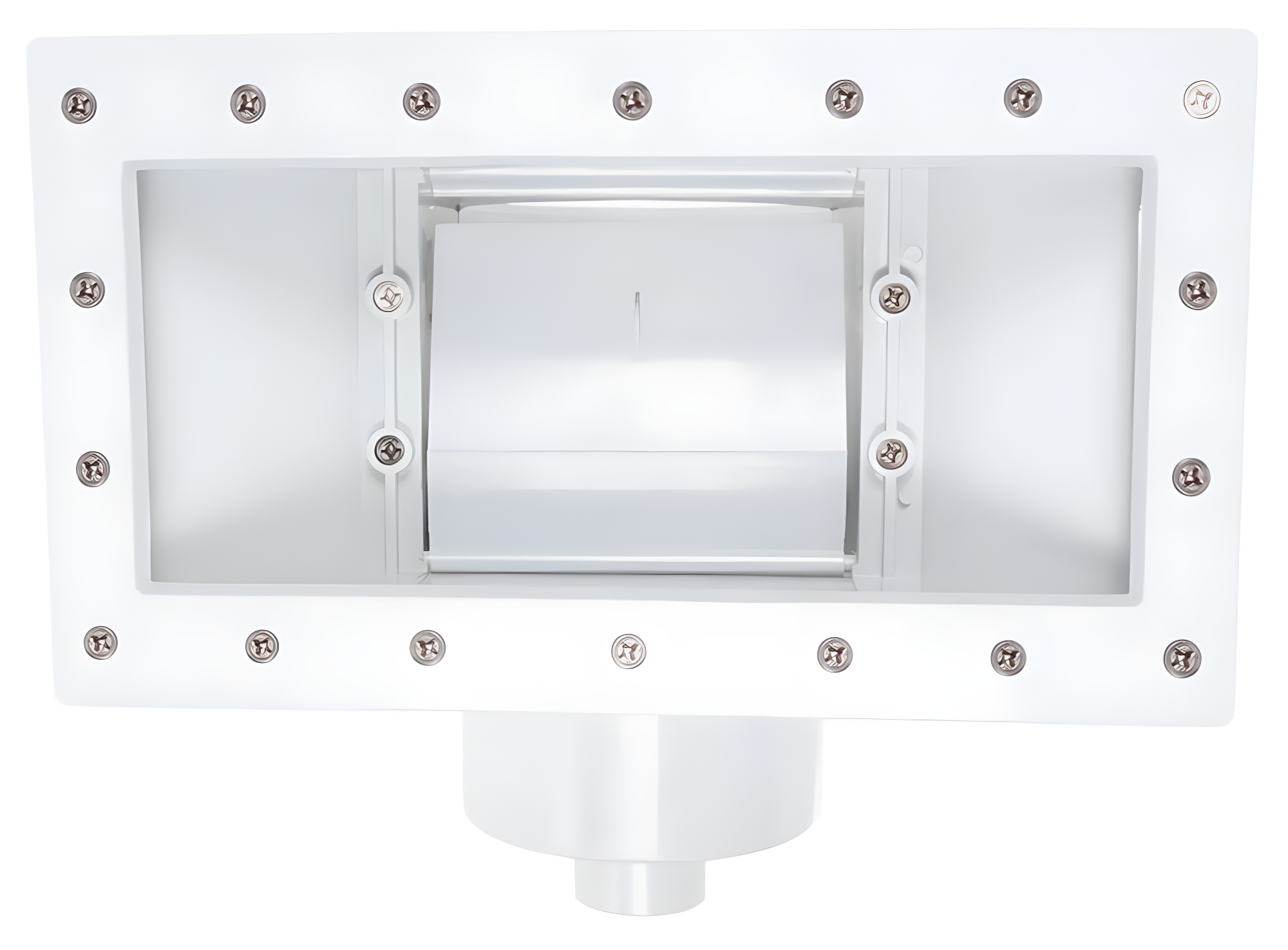 CMP Above Ground Wide Mouth Thru Wall Skimmer - White 25511-000-900 - product image