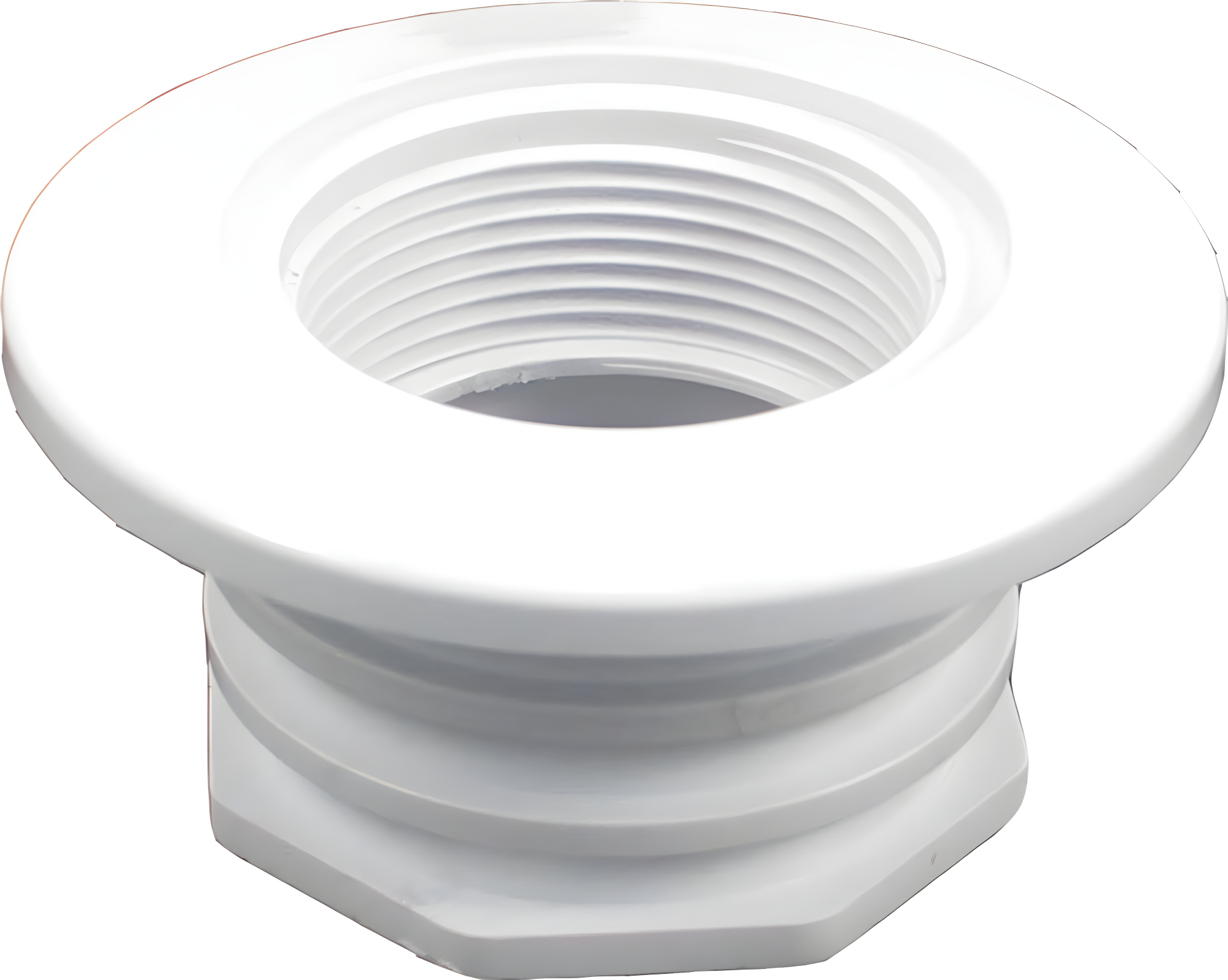 1-1/2" CMP Gunite Wall Fitting Tan Fip X Soc Water Stop 25523-139-000 - product image