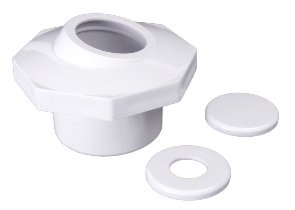 CMP Insert Inlet Fitting, 3/4" Eyeball, Dark Gray | 25551-307-000