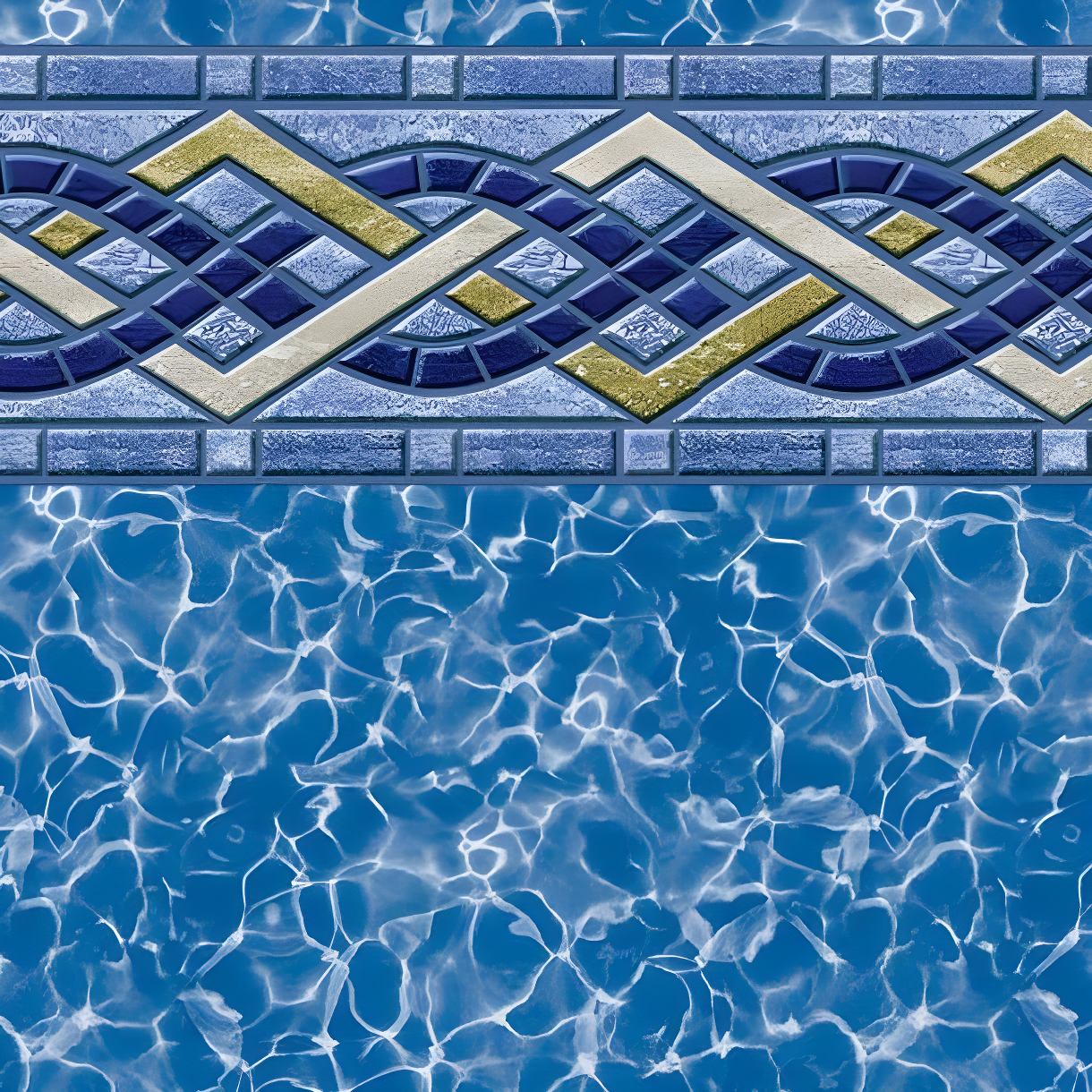Gli 15' Round Brighton Prism Unibead AG Liner 52" Wall 05-0015RD-BPM-UB-52 - product image