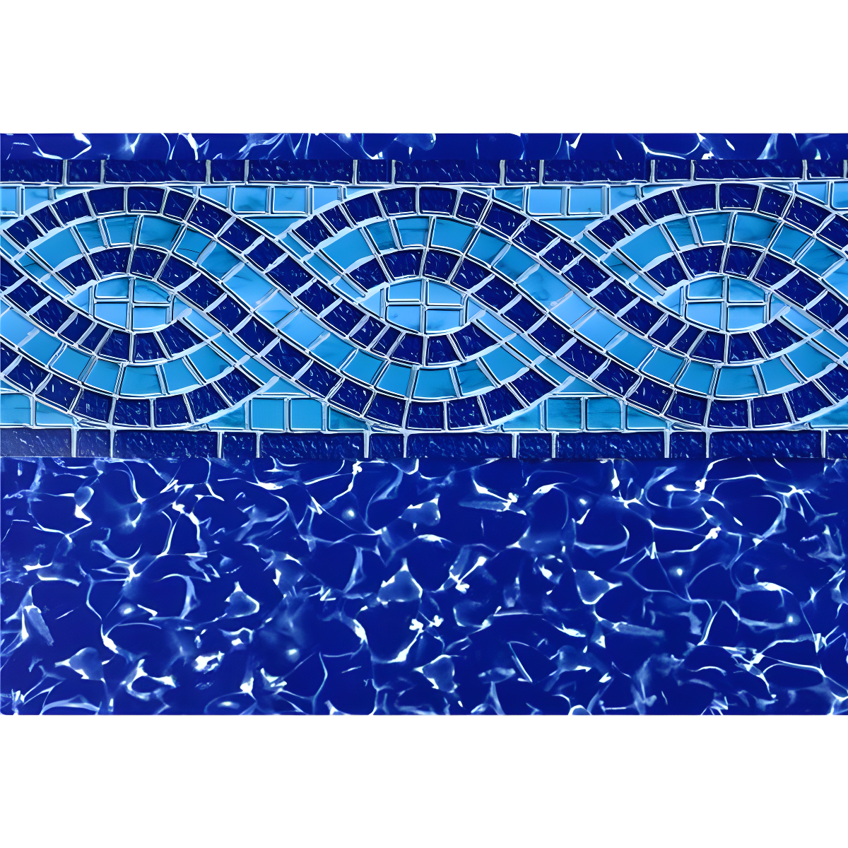 GLI 24' Round Willow Creek Unibead Above Ground Pool Liner 52" | 05-0024RD-WIL-UB-52