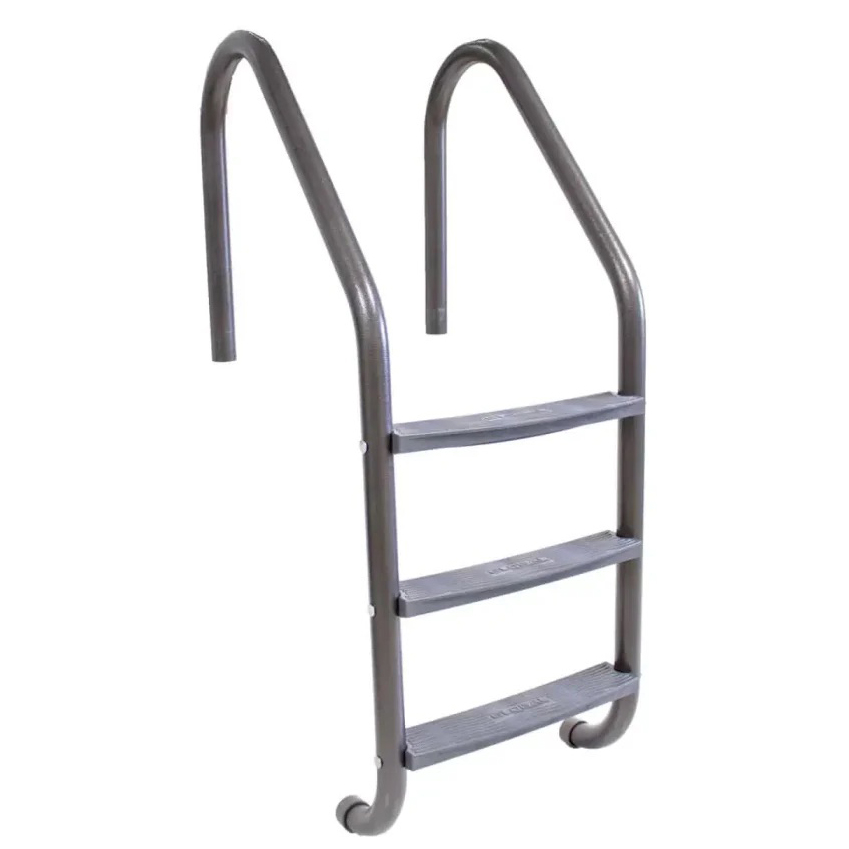 Global 3 Tread Economy Ladder .049 with White Treads GPP-LD-E49-3ST-SS-EW - product image