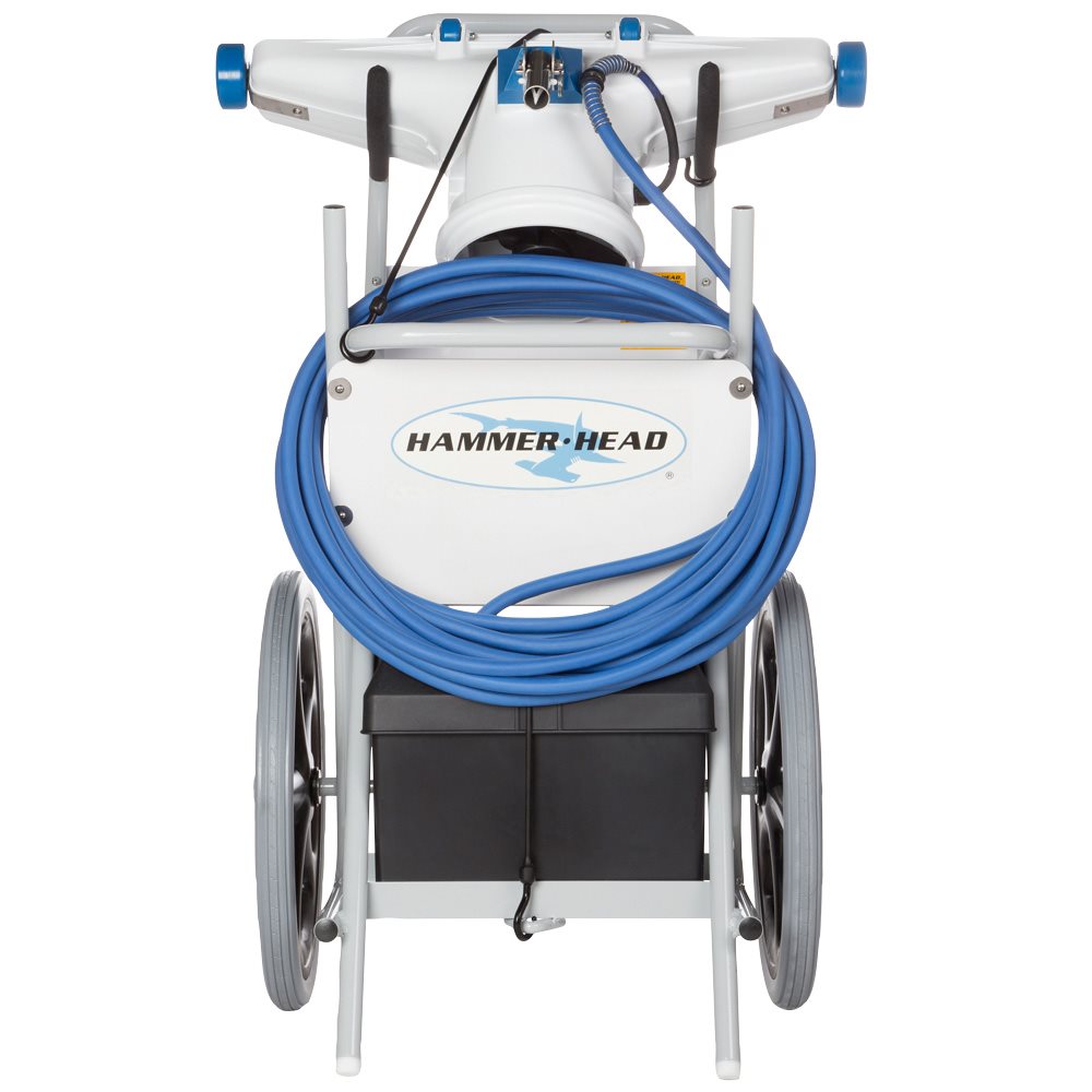 Hammerhead Hammer Resort Unit Complete W/Charger Includes Cart, 30" Head, 60' Cord, Motor, Prop, 2 Debris Bags, And Battery Charger (Does Not RESORT30 - product image