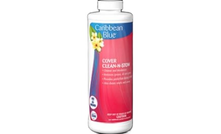 Caribbean Blue Cover Clean @ Stow, 1 Quart Bottle, 12/Case C003343-CS20Q - product image