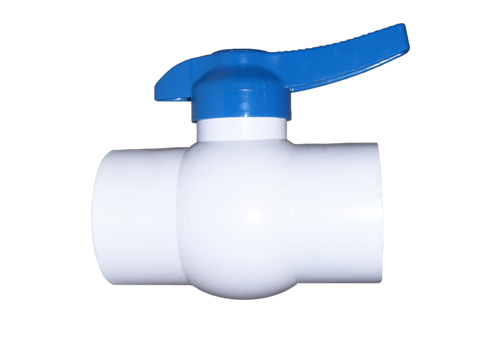 3" Socket x Socket Hit Rainpro Full Port PVC Standard Ball Valve | BVS-030 - product image