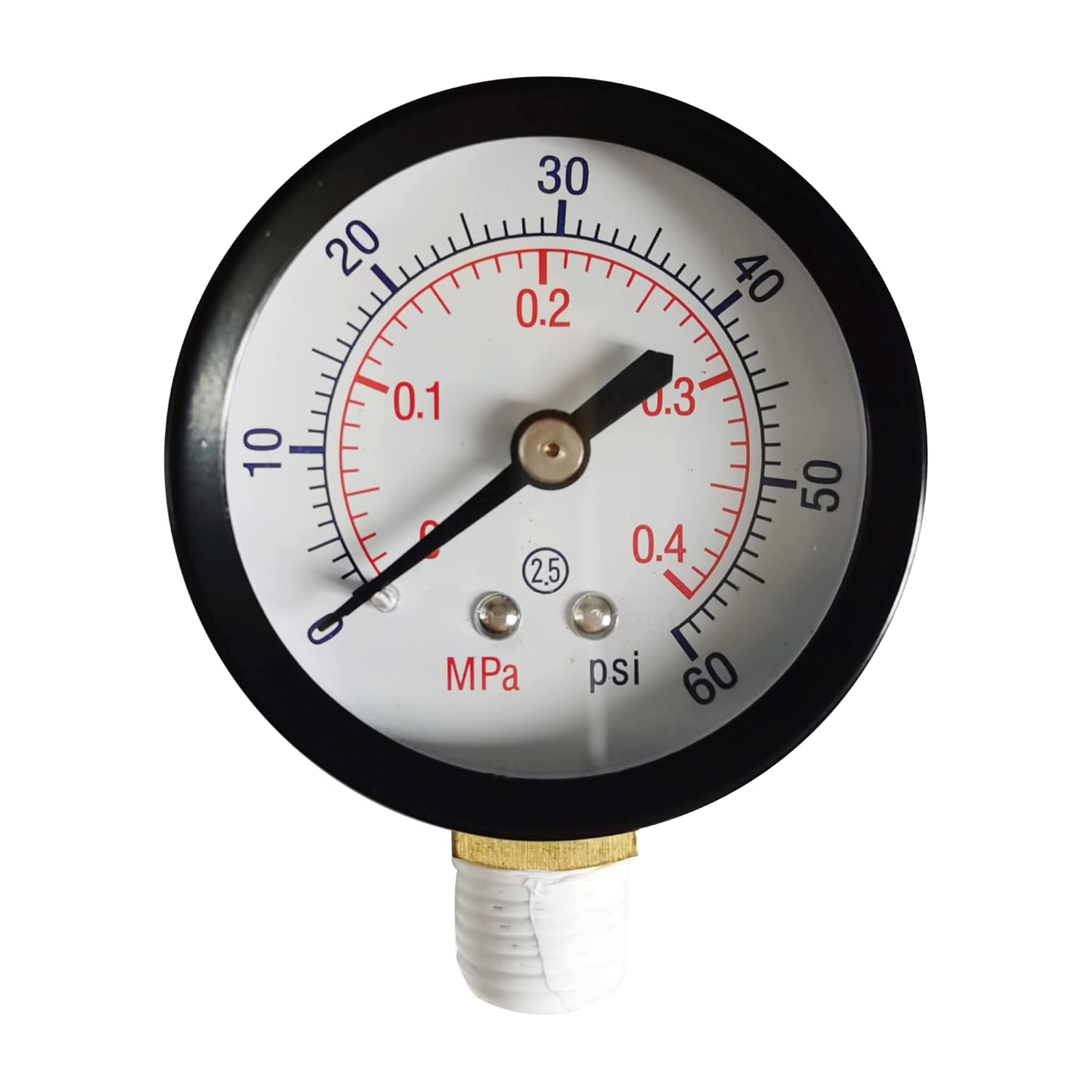 Hayward Pressure Gauge, 1/4" Bottom Mount ECX270861 - product image