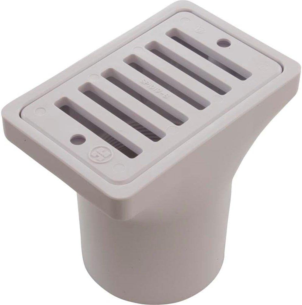 Hayward Gutter Deck Drain White Concrete 2" x 1-1/2" FIP x Socket | SP1019