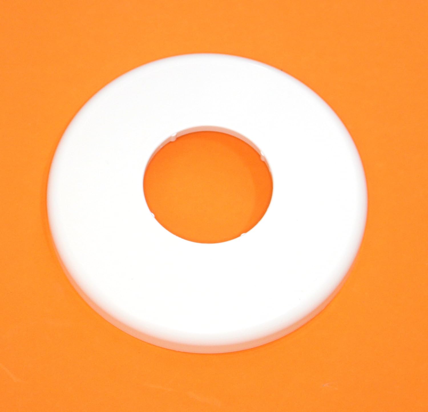 Hayward Round Escutcheon Plate, Plastic, White SP1041 - product image