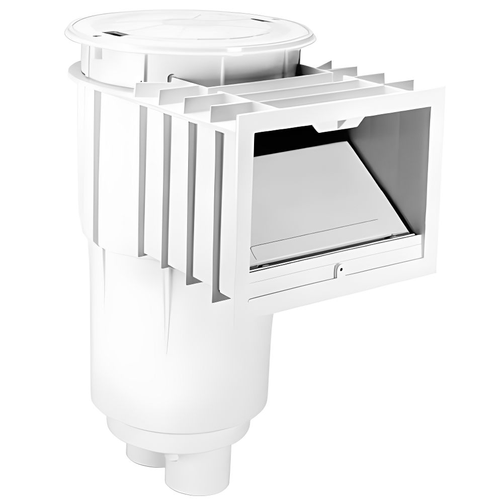 Hayward Concrete Auto-Skim Series Skimmer, 1-1/2" FIP, Square Cover SP10821