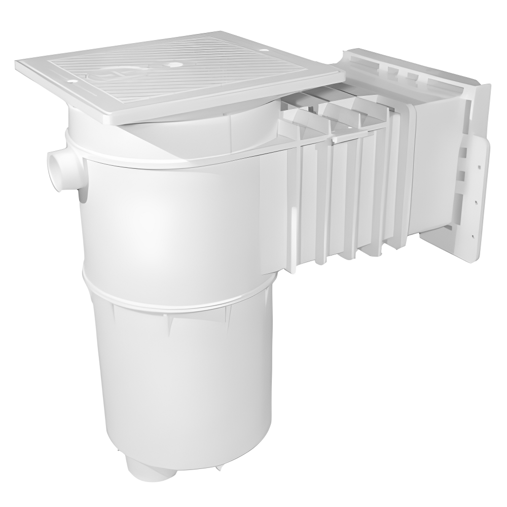 Hayward Auto-Skim Series Vinyl Inground Builders Pack (1½ Fip) - White Includes: 1 Skimmer (Square Cover 8½ Throat), 2 Main Drains (Sp10 SP10841OMTE