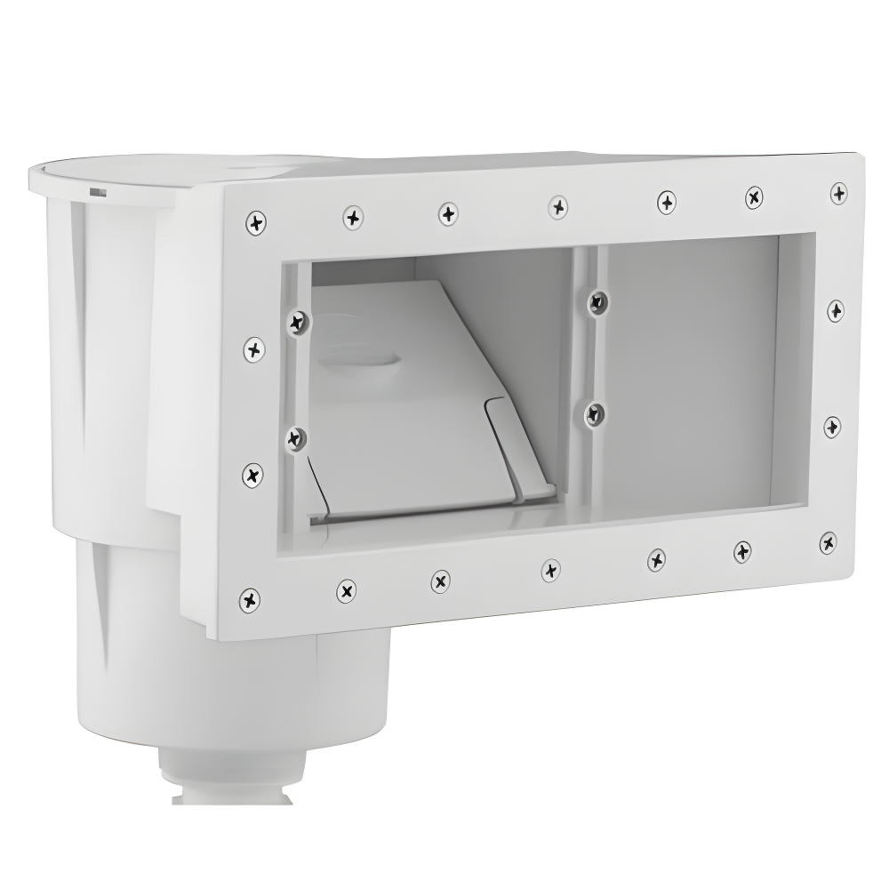 Hayward DynaSkim Above Ground Top Access Wide Mouth Skimmer White 1-1/2" Threaded | SP1091WM