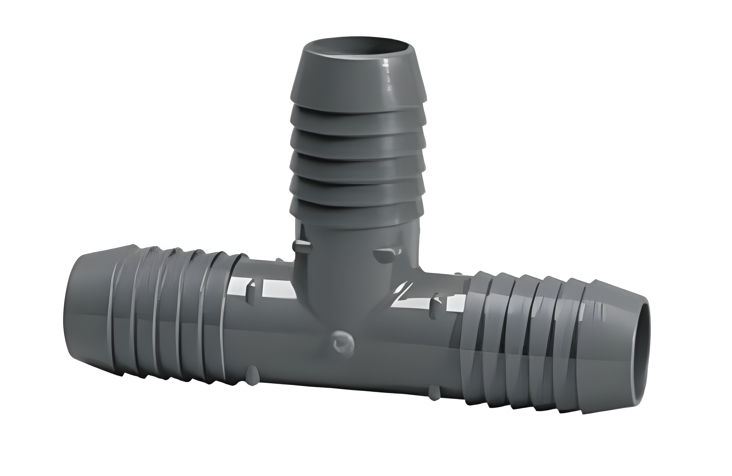 Tee, 1-1/2" Insert Gray PVC | 1401-015