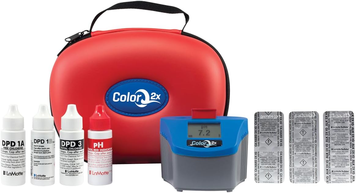 Lamotte Colorq 2X Pro 7 Kit for Chlorine/Bromine/pH/Alkalinity 2086 - product image