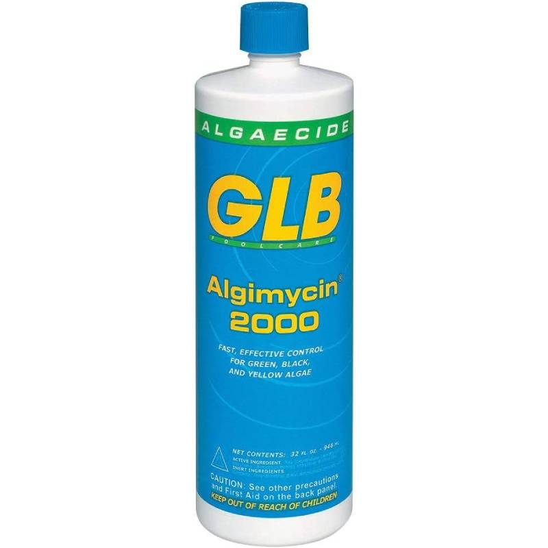 GLB Algimycin 2000 Algaecide, 1 Quart Bottle, 12/Case