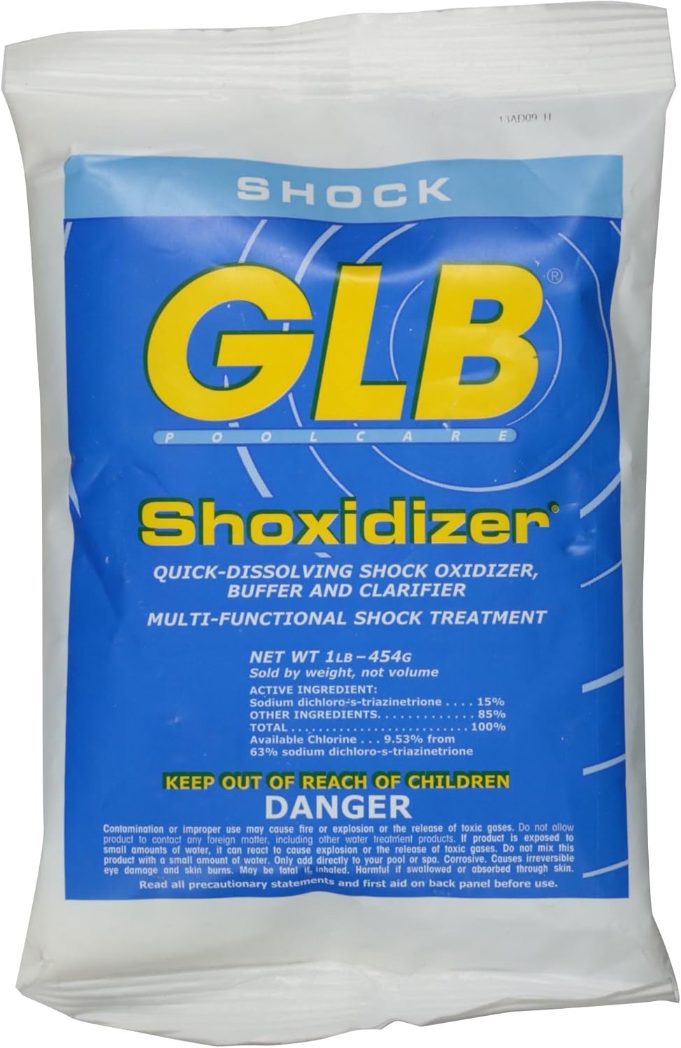 GLB Shoxidizer Oxone & Dichlor Shock, 1 lb Bag | 71675A - product image