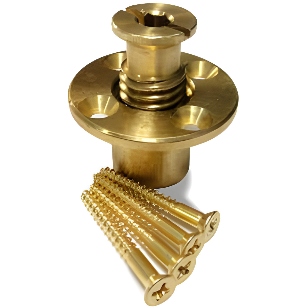 Merlin Safety Cover Wood Deck Anchor with 4 Screws WDPU - product image