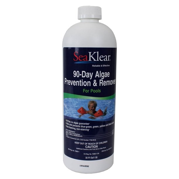 SeaKlear 90-Day Algae Prevention & Remover, 1 Qaurt Bottle, 12/Case - product image
