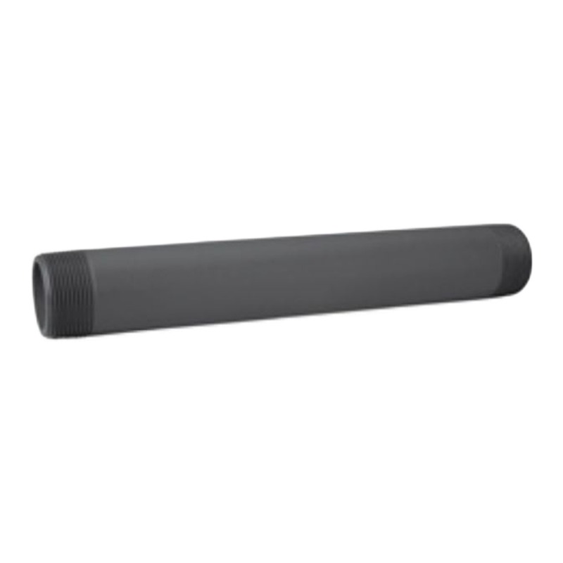 Spears Nipple, 2" x 12"MIPT Gray CPVC Schedule 80 - product image