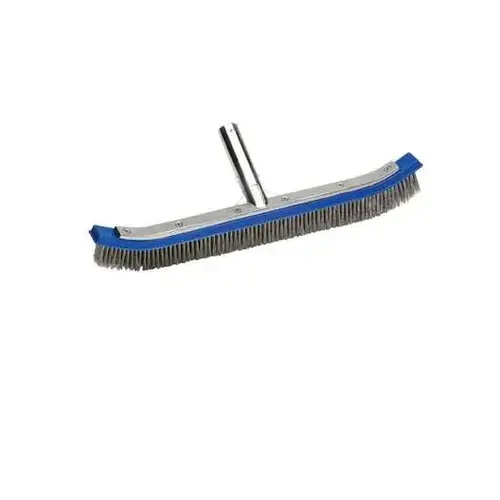 Ocean Blue 18" Curved Algae Brush w/ Aluminum Back 110017B - product image