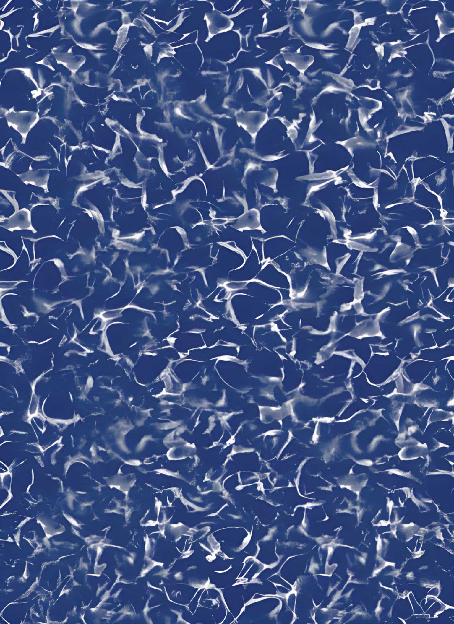 Ocean Blue 16'x32' Oval Crystal Overlap AG Liner 48"-54" Wall 221632
