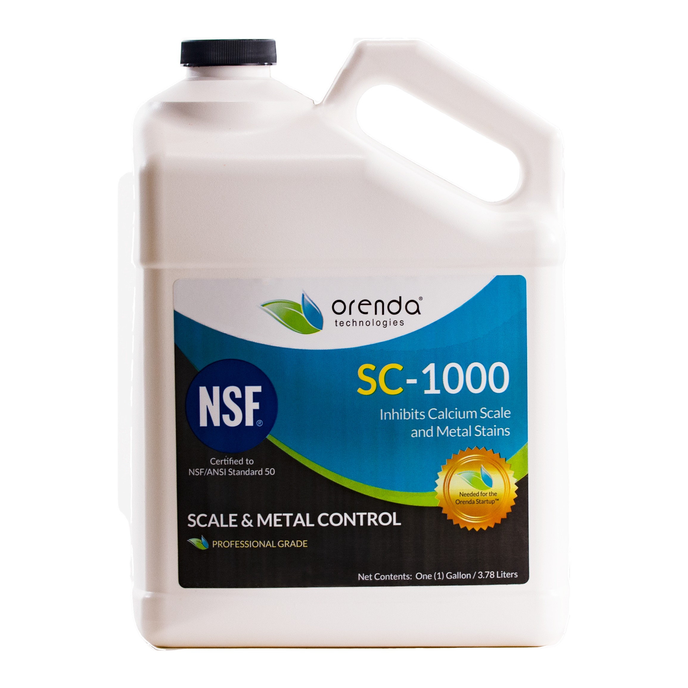 Orenda SC-1000 Scale Control & Metal Chelant , 1 Gallon Bottle, 4/Case - product image