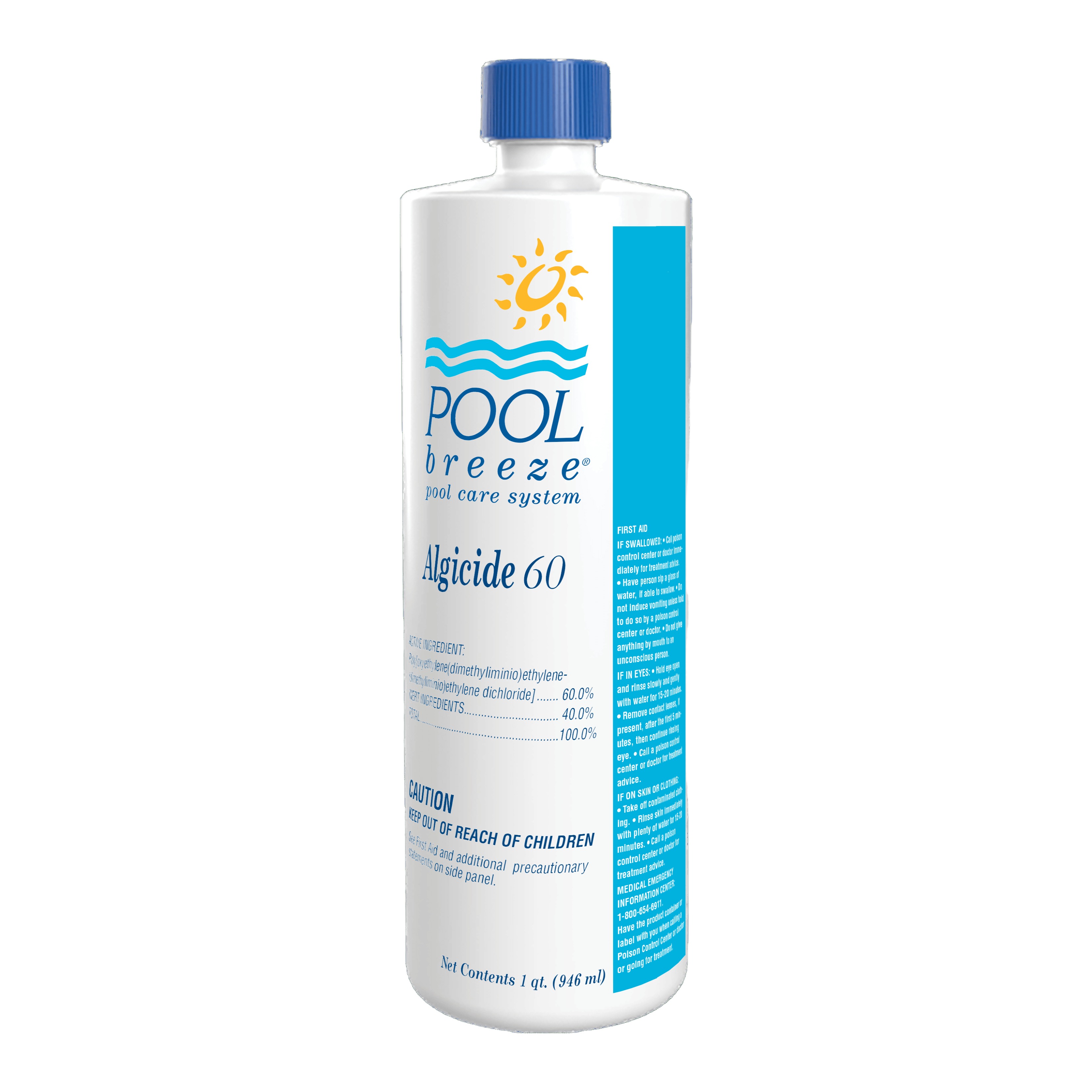 Pool Breeze Algaecide 60 Liquid, 1 Quart Bottle 88541 - product image