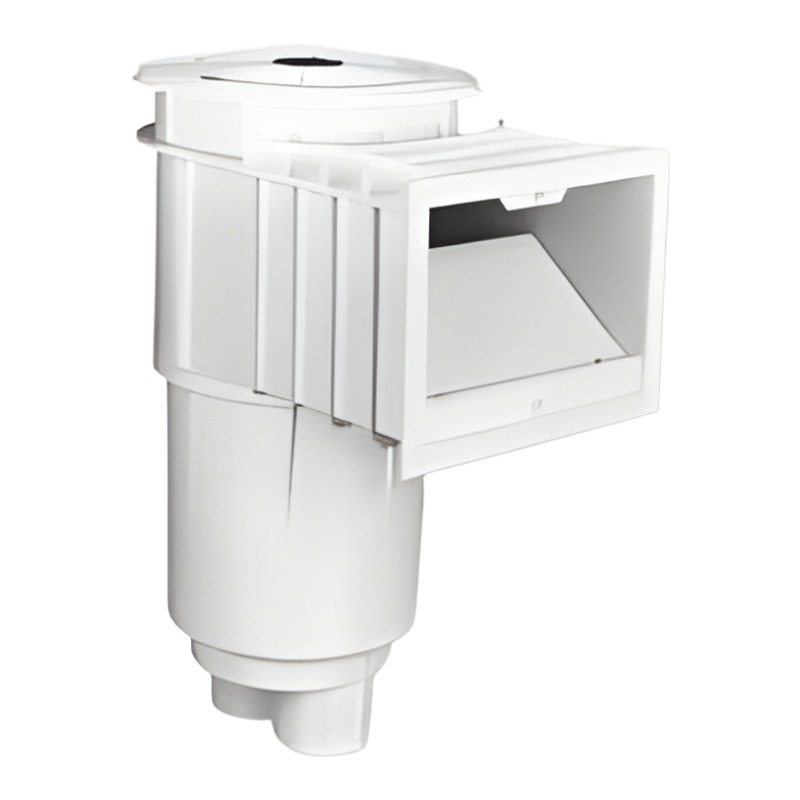 Pentair U-3 Skimmer White w/ White Lid & Frame, 2" Slip with 1-1/2" Slip Reducers, Includes Basket w/o Float 08650-4404