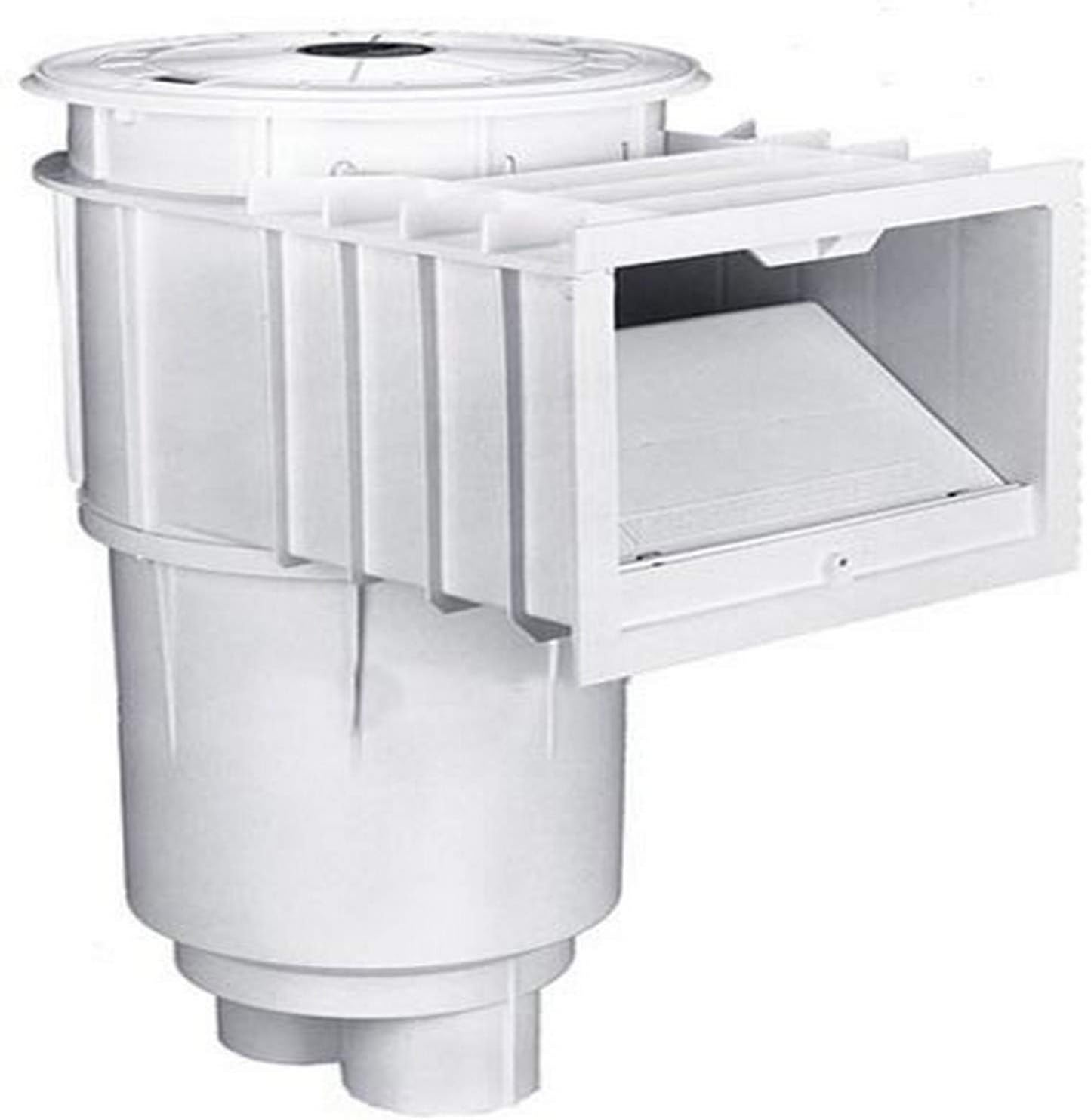 Pentair U-3 Skimmer Gray w/ Gray Lid & Frame, 2" Slip with 1-1/2" Slip Reducers, Includes Basket w/o Float 08650-6404