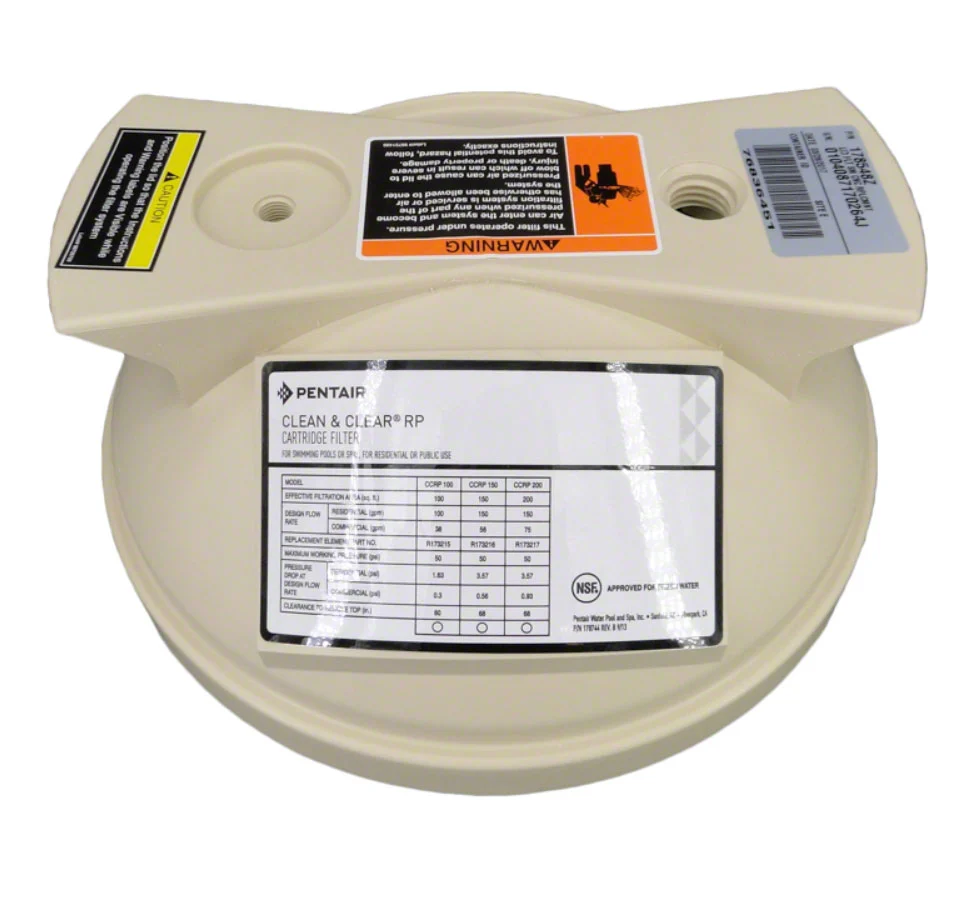 Pentair Clean & Clear Filter Lid, 100 sq-ft | 178548Z