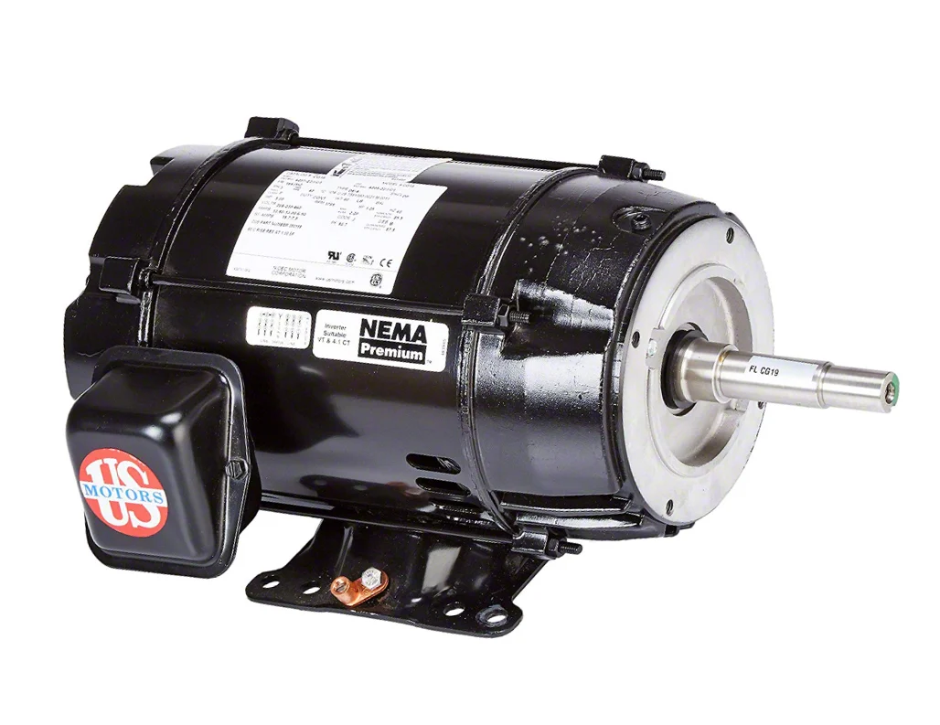 Pentair Pool Products - Motor, Pentair, 7.5 Horsepower, 230v, 1-Spd, EQ Series, Pool - 357066S | 357066S