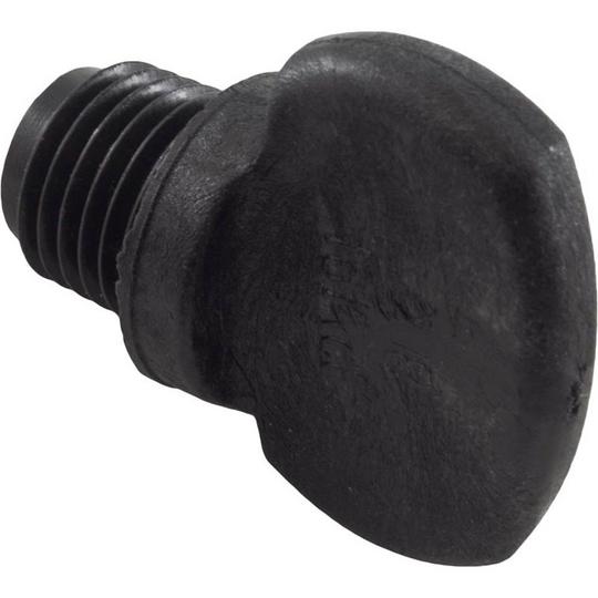 Pentair WhisperFlo 1/4" Drain Plug, Black | 357161Z