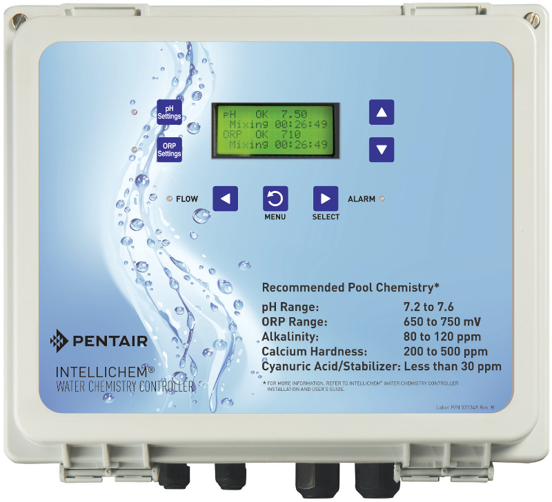Pentair IntelliChem Commercial Chemistry Controller, 1-Pump | 522577