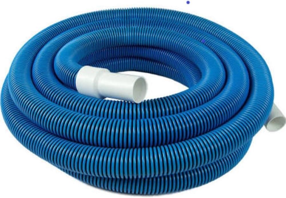 Plastiflex Vacuum Hose 1-1/2" x 25' Bosun w/ Swivel Cuff BO528112025SI - product image