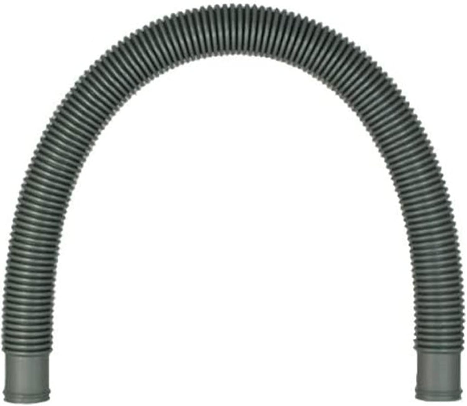 Plastiflex 1-1/4" x 3' Regular Filter Connector Hose, Silver MF155114003BB