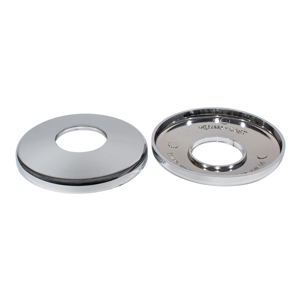 Perma-Cast Escutcheon Chrome Coated Plastic 1.90" Tubing PE-0019-C - product image