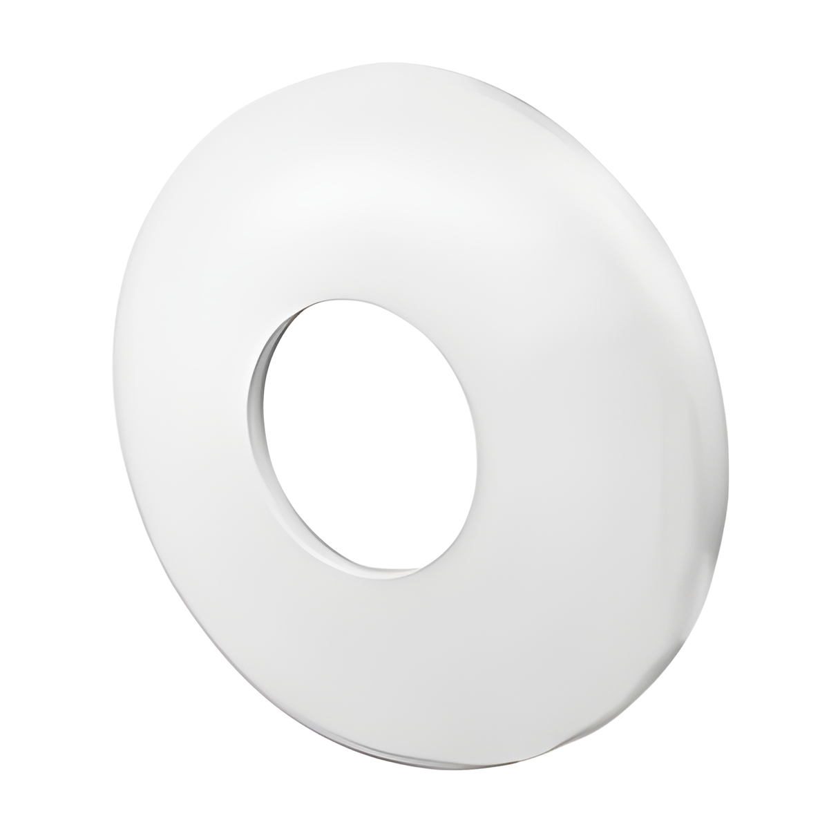 Perma-Cast Escutcheon White Plastic 1.90" Tubing PE-0019-W - product image