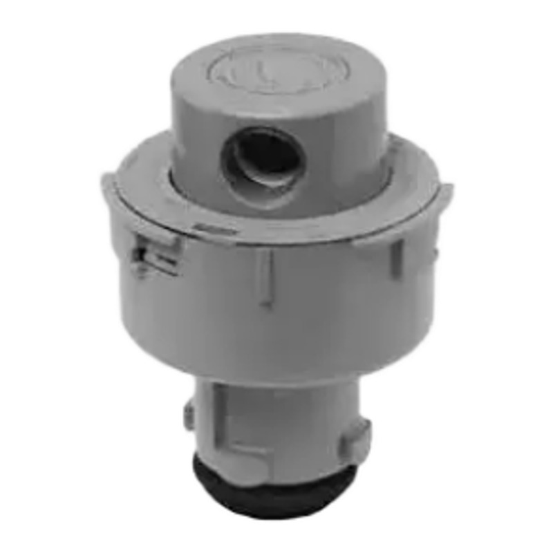 Paramount Ribbed PV3 Controlled Body with Cap, Light Gray 004627476008