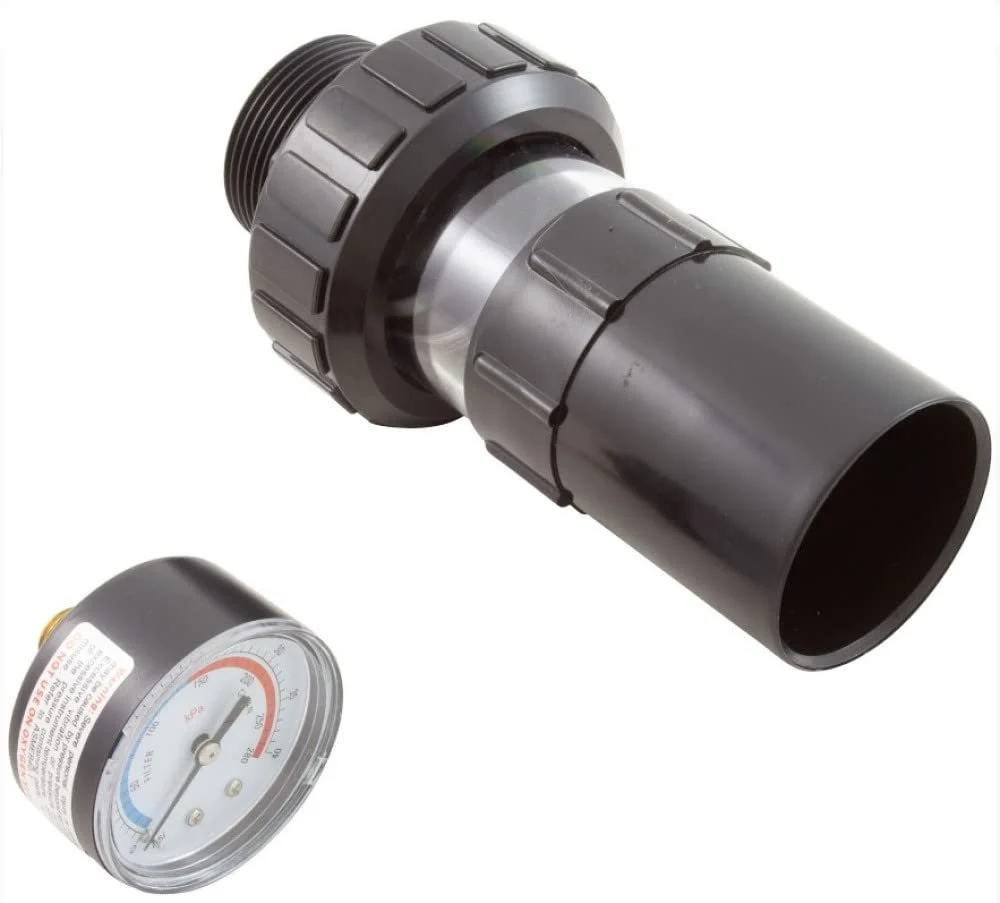 Raypak Union W/Sight Glass & Pressure Gauge-Kit | 018253F