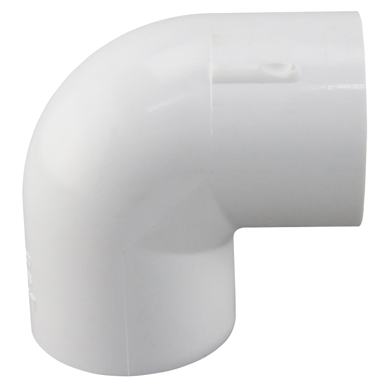 Elbow, 1" Slip White PVC Schedule 40 90 Degree | 406-010BC