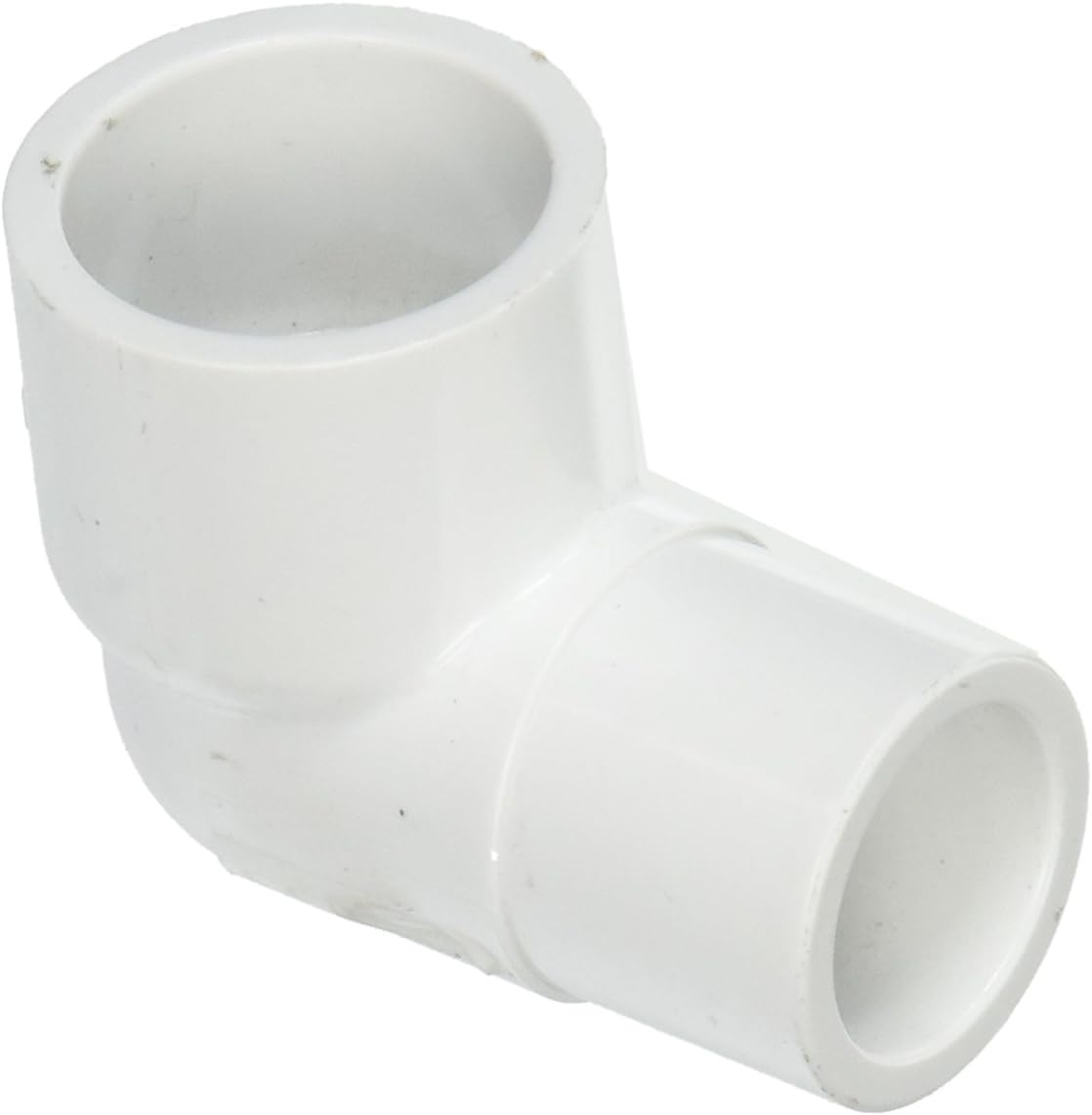 Street Elbow, Spigot x Slip White PVC Schedule 40 90°