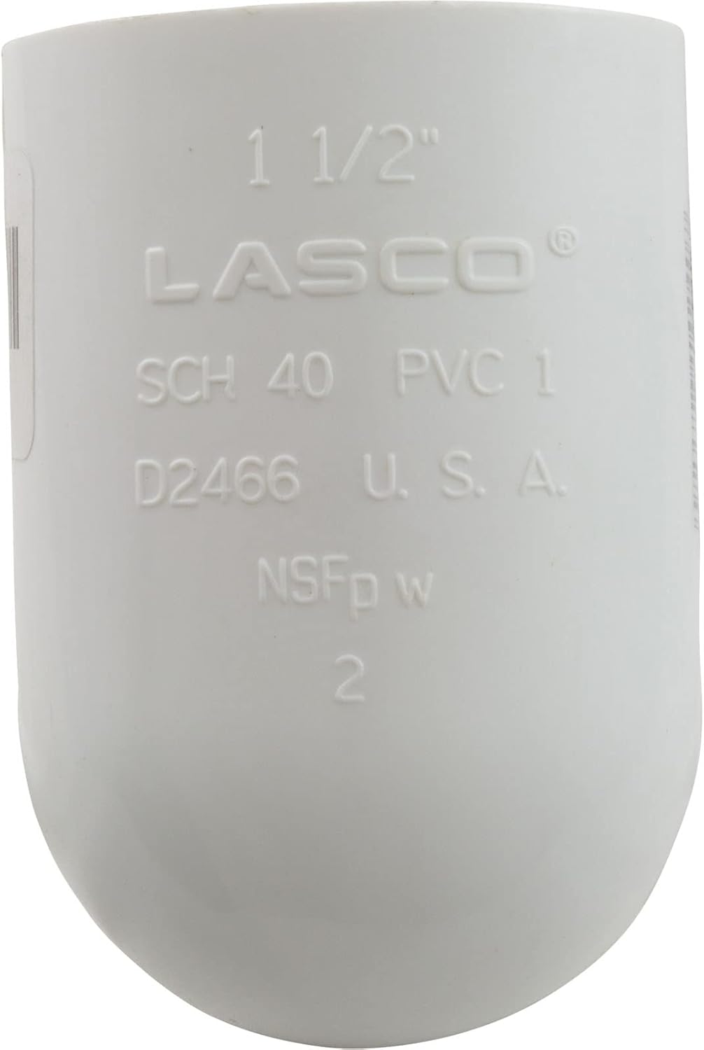 Coupling, Slip White PVC Schedule 40