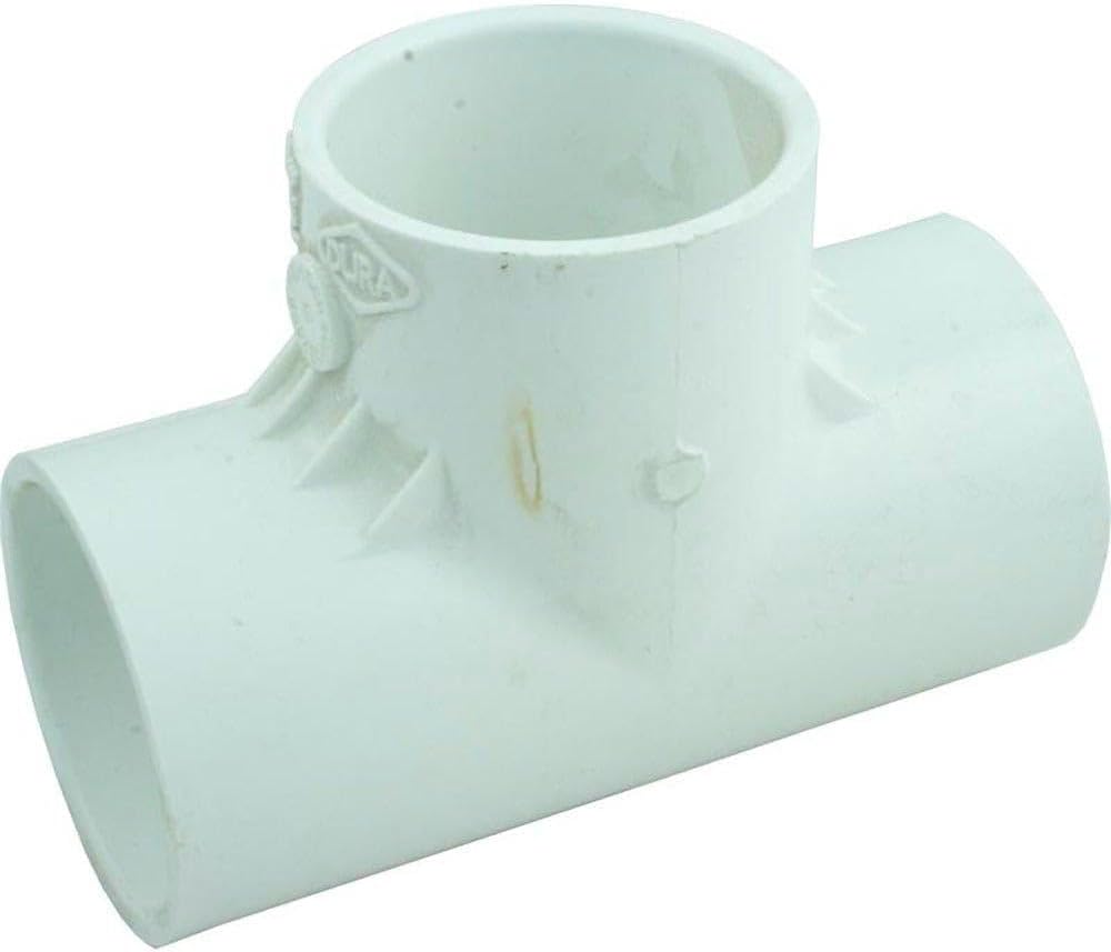 Tee, Slip White PVC Schedule 40