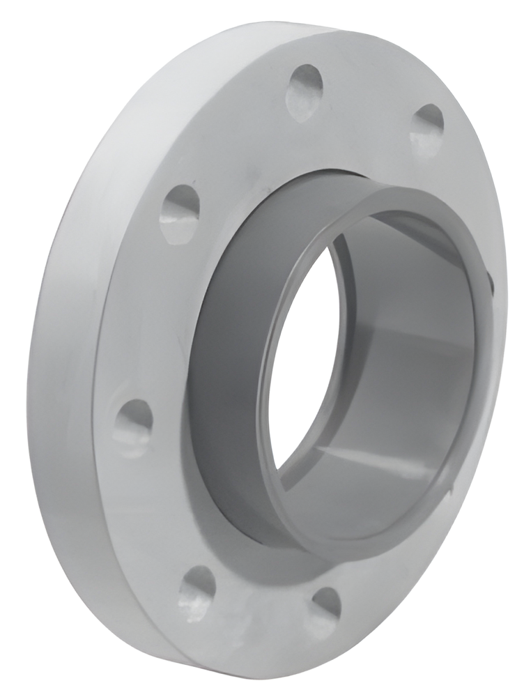 Flange, 3" Slip Gray PVC Schedule 80 Loose Ring Van Stone Style | 854-030FT