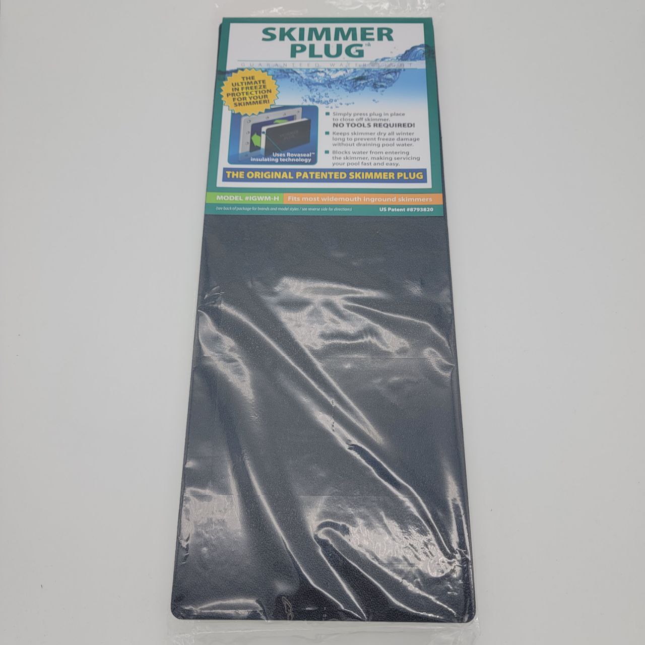 SimPoolTec Simpool Wide Mouth Skimmer Plug for Hayward SP1085, Rectangle IGWM-H - product image