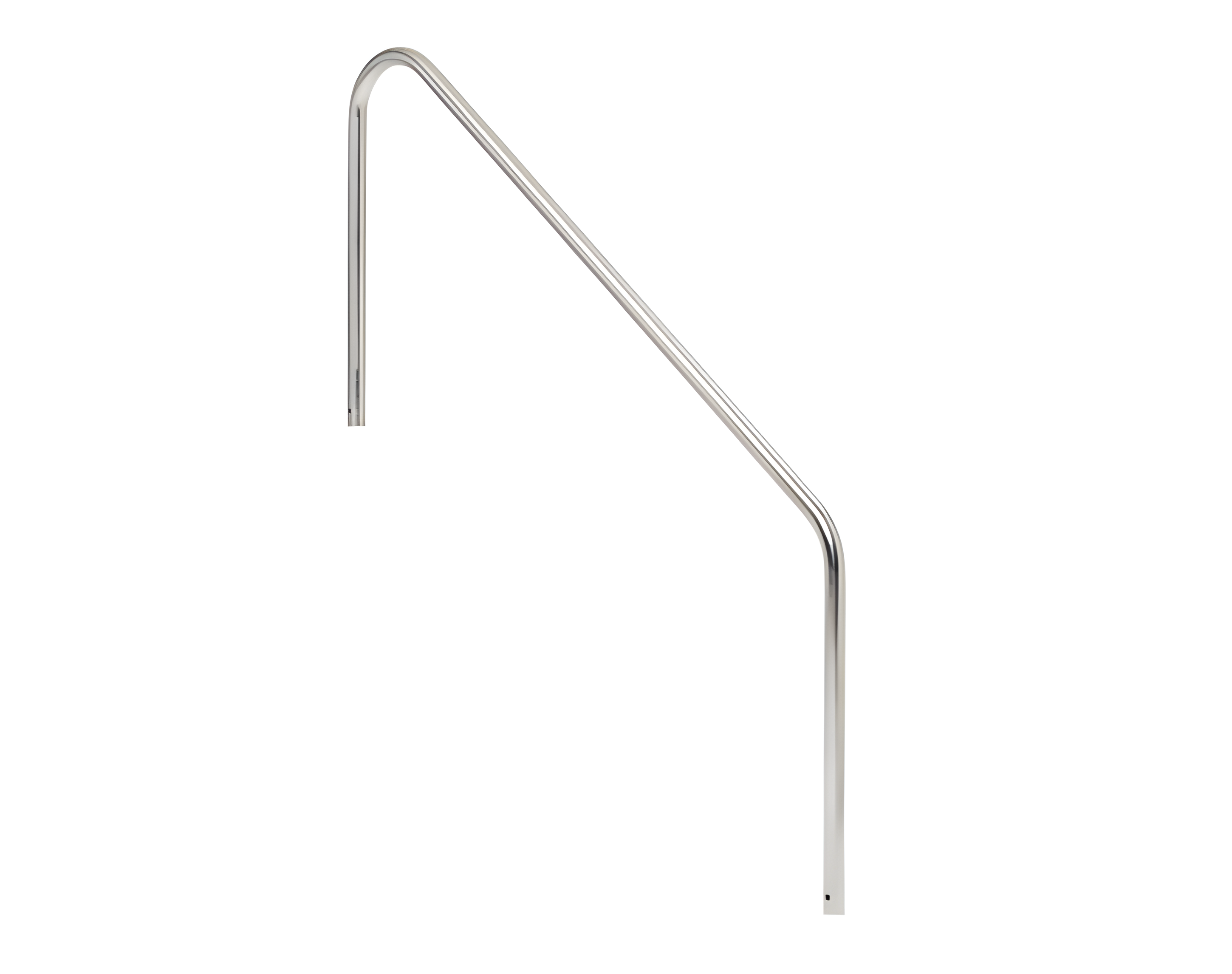 S.R.Smith 2-Bend Stair Rail 6 ft (.065) | 2HR-6-065